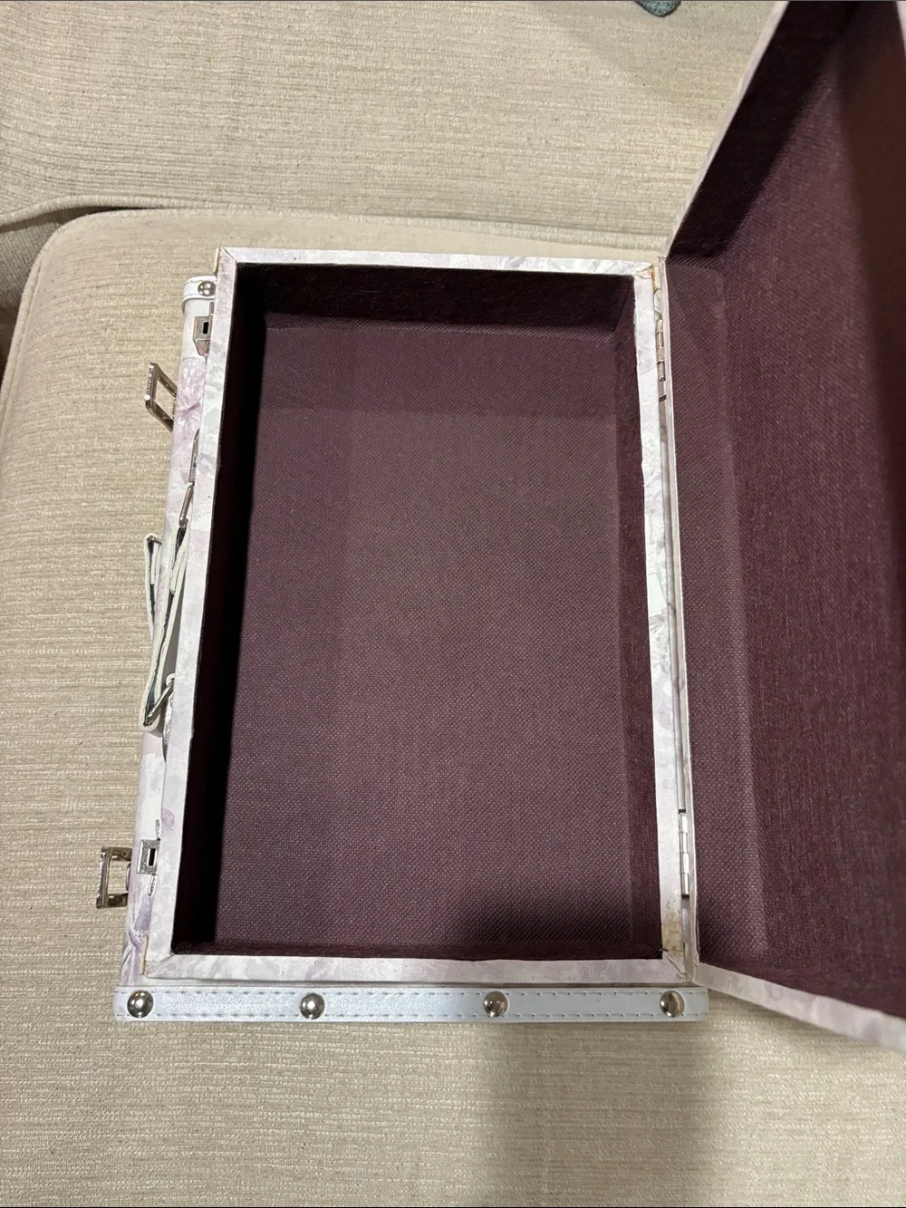 Marshalls Floral Pink & White Decorative Storage Trunks